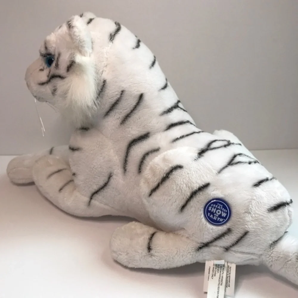 Ringling Bros Barnum Bailey Circus White‎ Bengal Tiger Animal Plush Toy - Picture 7 of 11